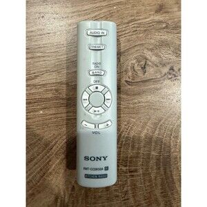 Sony RMT-CCDK50A Remote Control Kitchen Radio Under Cabinet CD Player ICFCDK50